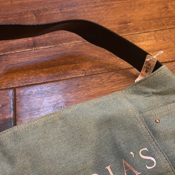 Victoria's Secret NWT Beach Casual Denim Tote Large Travel Weekend Shoulder Bag - Picture 4 of 9